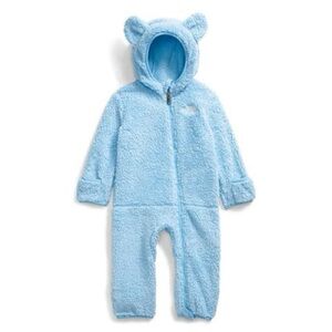 The North Face Light Blue Fleece Kids One Piece in cornflower / color sold out!
